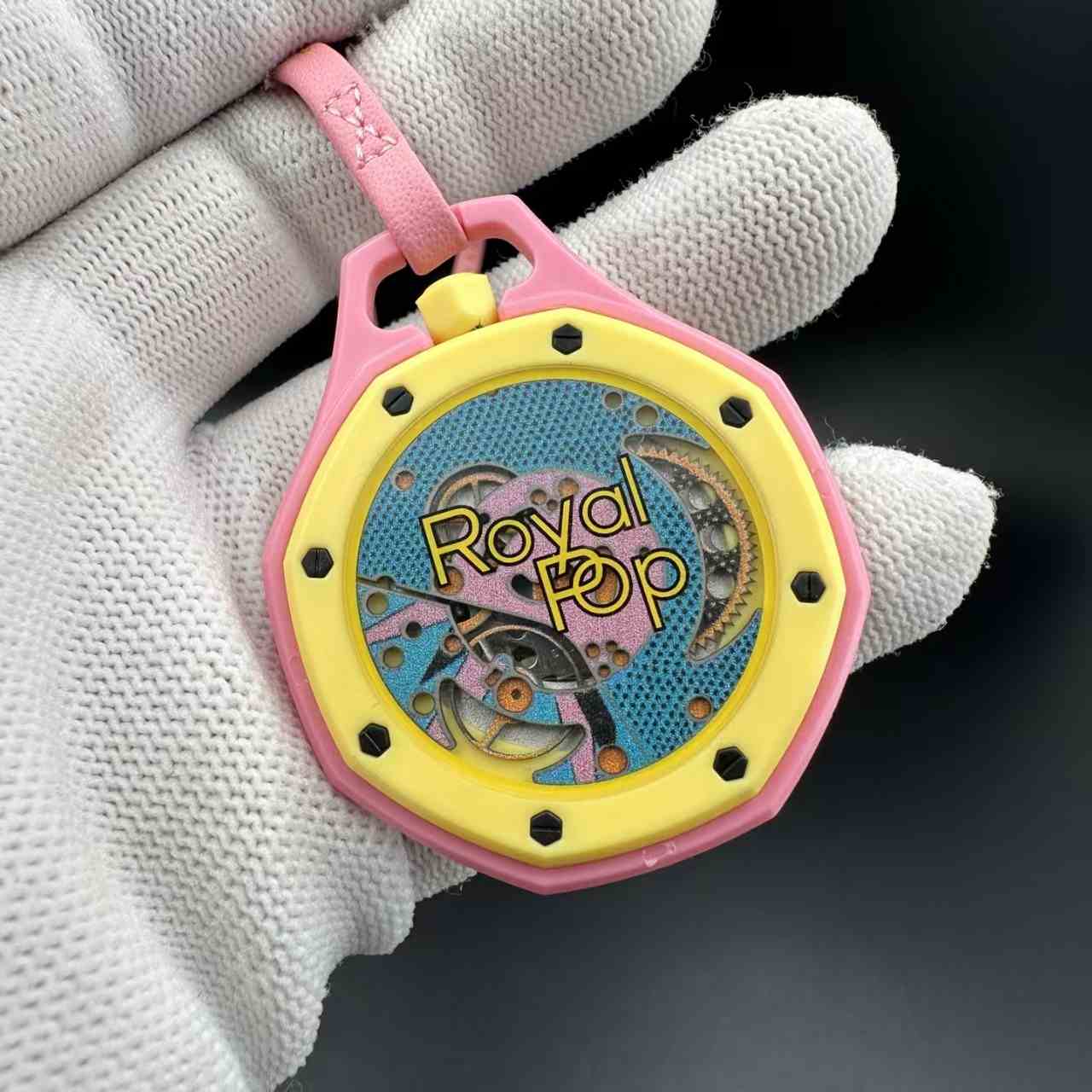 AP swatch ready for sales Quartz movement plastic case 41mm  yellow and  blue color