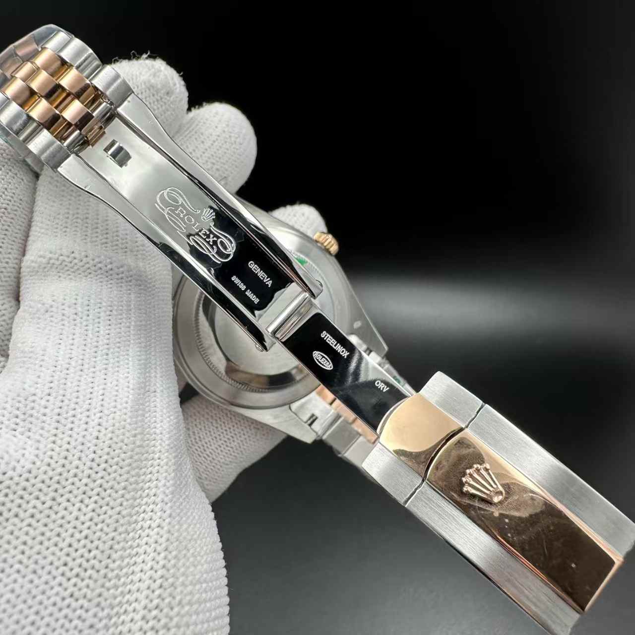 Datejust AAA+ YT 2813 rose gold 2tone 41mm jubilee band 125$