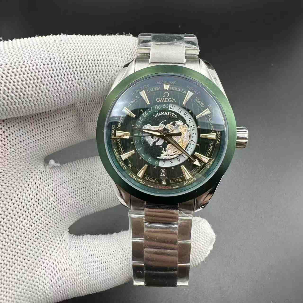 Omega Seamaster green super clone 8938 automatic  350$