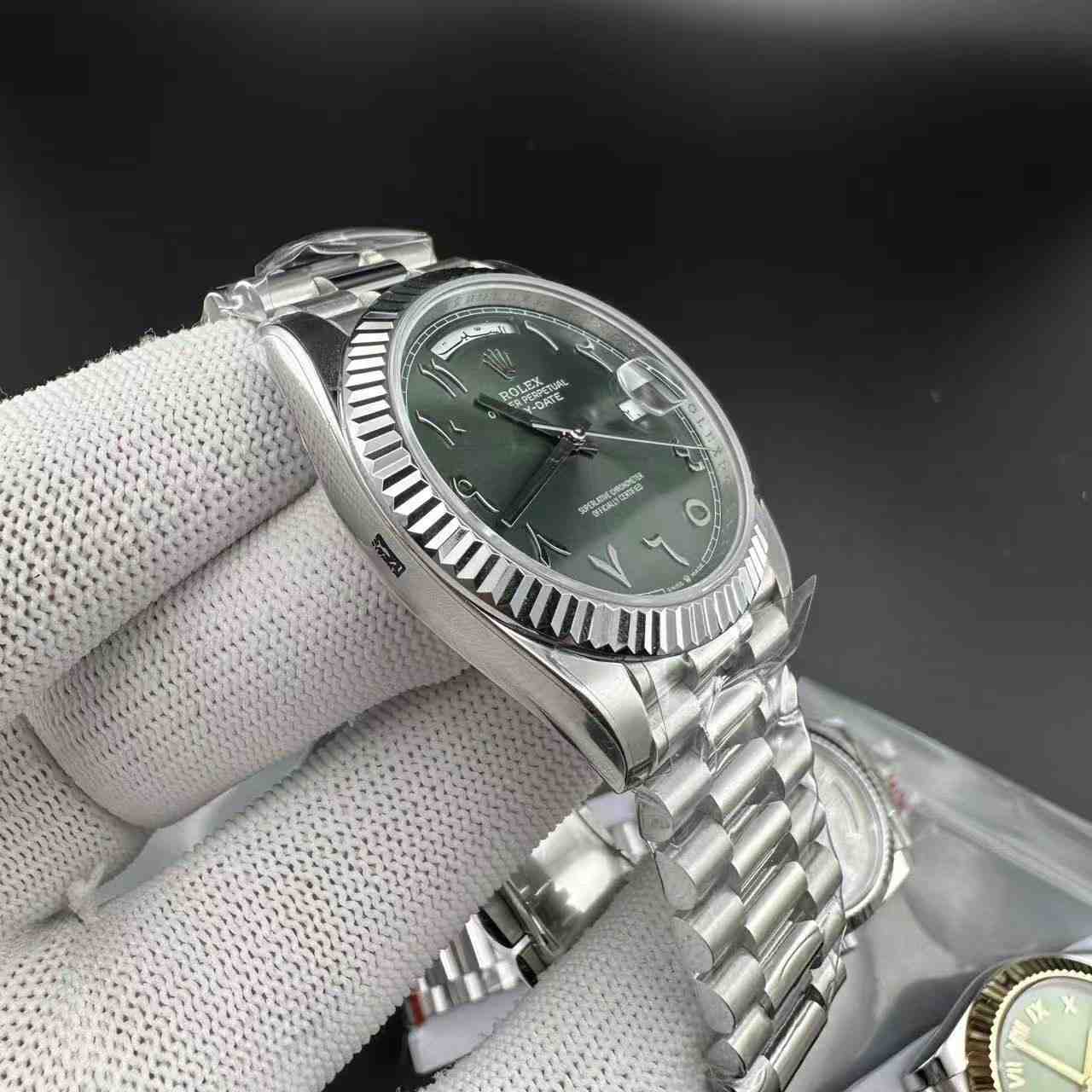 Daydate BP factory 40mm Arabic green dial president band high grade 250$