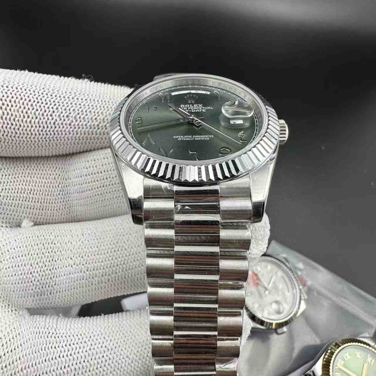 Daydate BP factory 40mm Arabic green dial president band high grade 250$