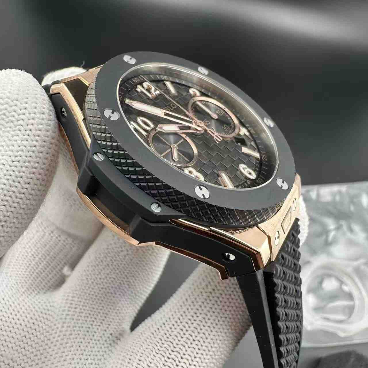 Hublot LS 7750 rose gold case super clone  400$