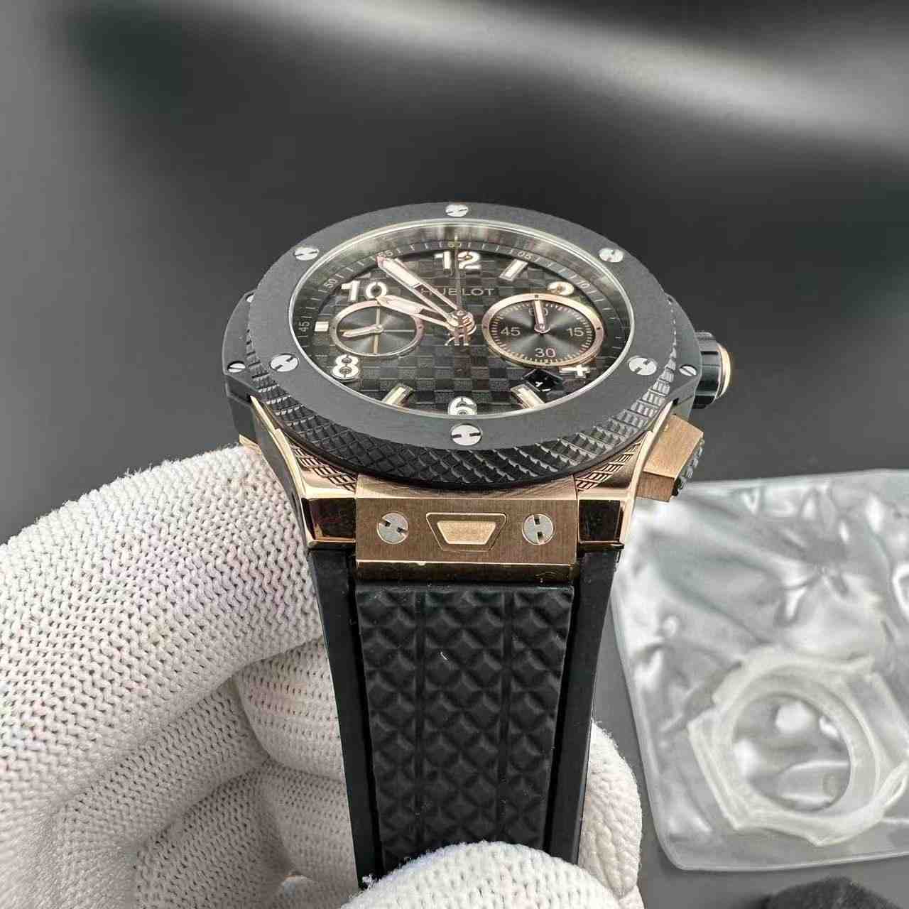 Hublot LS 7750 rose gold case super clone  400$